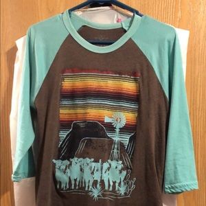 Crazy Train baseball tee